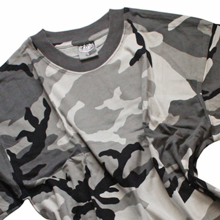 US T-Shirt, halbarm, verstärkter Rundhals